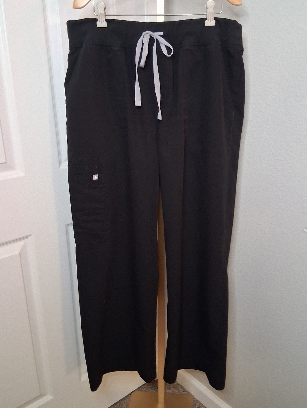 Figs Black Pants Technical Collection XXL/P Cinch Waist